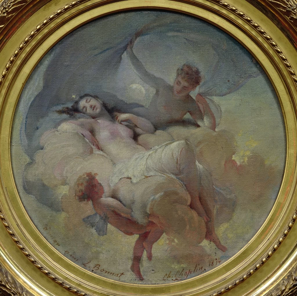 Charles Joshua Chaplin - Allegoria della notte, 1874, Musee Bonnat, Bayonne